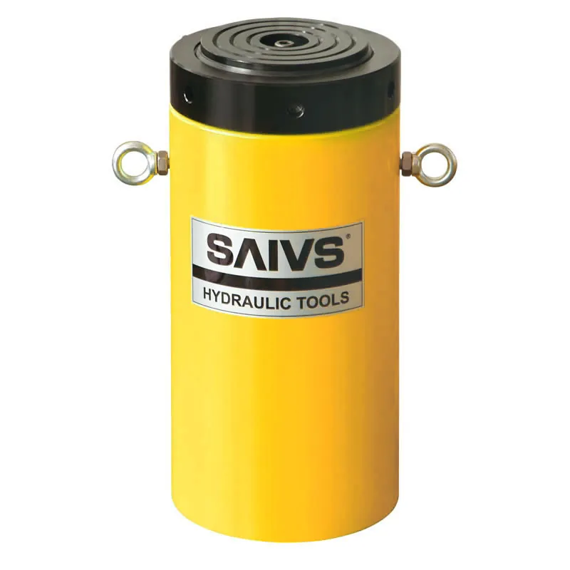 CLL8006 , 800 ton 8790 KN , 150 mm 5.91 in Stroke, Single Acting Lock Nut Cylinders