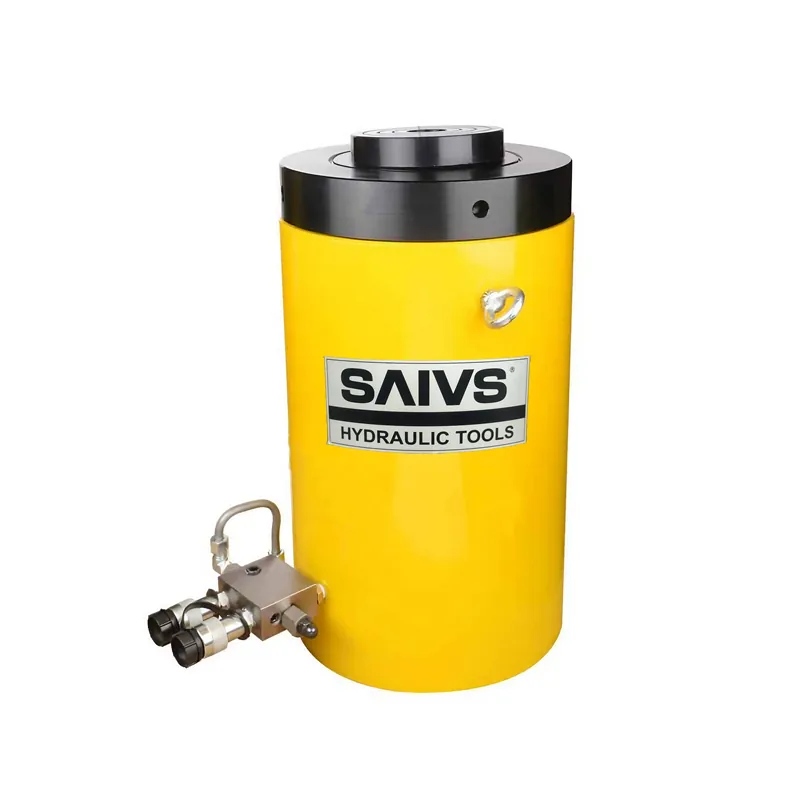 HCRL506, 50 Ton , 150 mm 5.91 in Stroke, Double Acting Lock Nut Cylinders