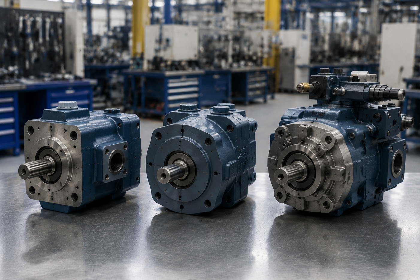 What Are Three Types of Hydraulic Pumps?